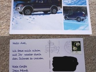 Postkarte online senden
